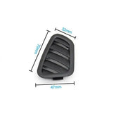 Mercedes Benz 205 Front AC Vent Dashboard Left & Right Set 2058804505 Brown